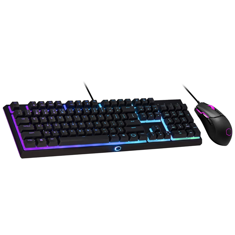 Cooler Master MS111 Combo Bundle with Mechanical Gaming Keyboard with Keyboard Switch Lifespan 50M+ and Omron 10M Mouse DPI 3500 with Optical Sensor